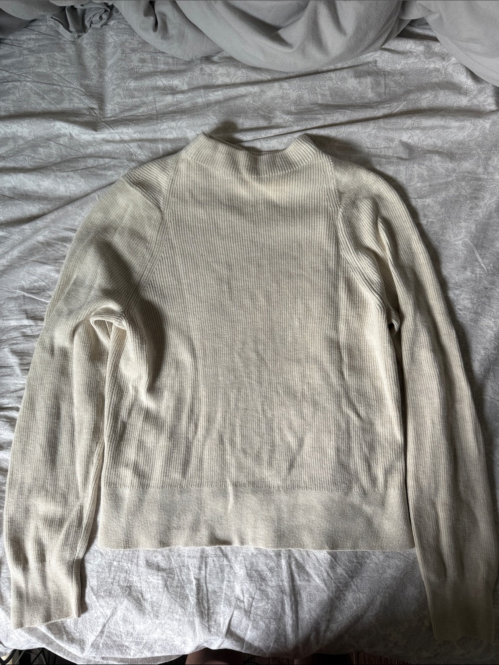 lululemon athletica Cream Crew Neck Sweater